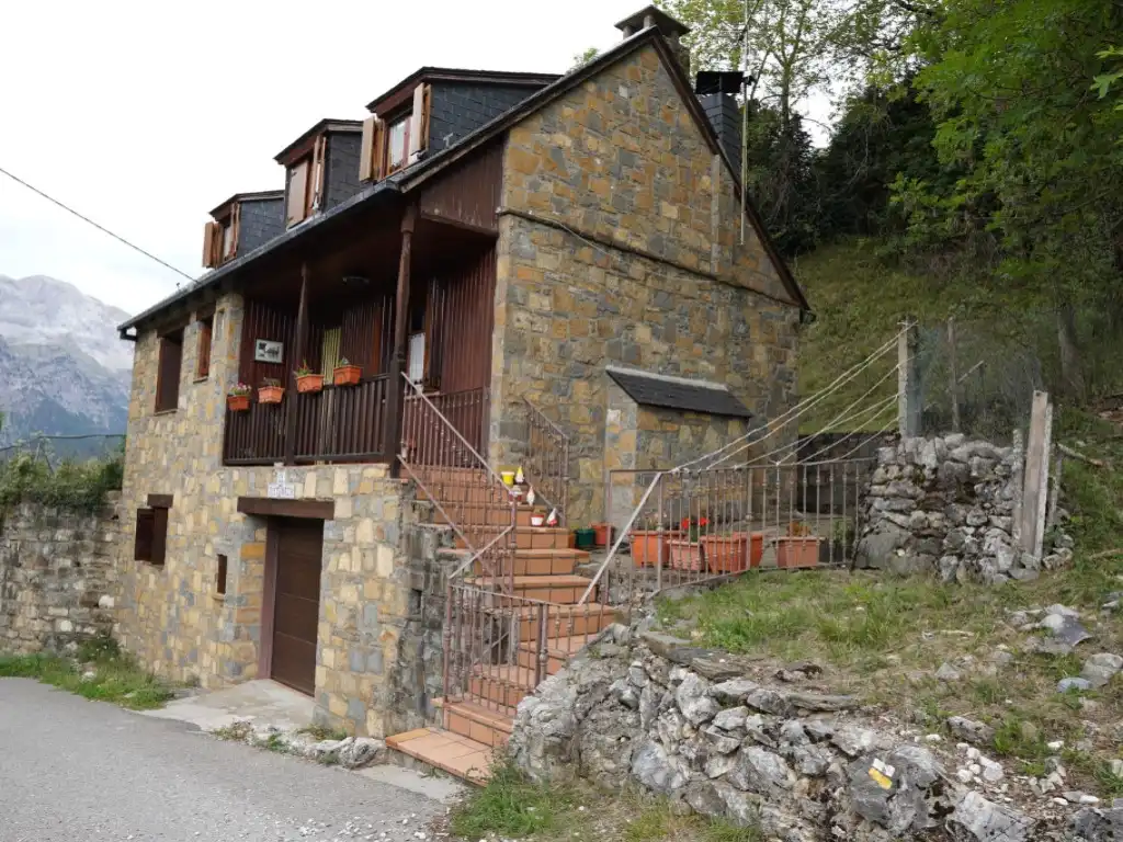 Vista exterior de Casa o xalet en venda en Bielsa