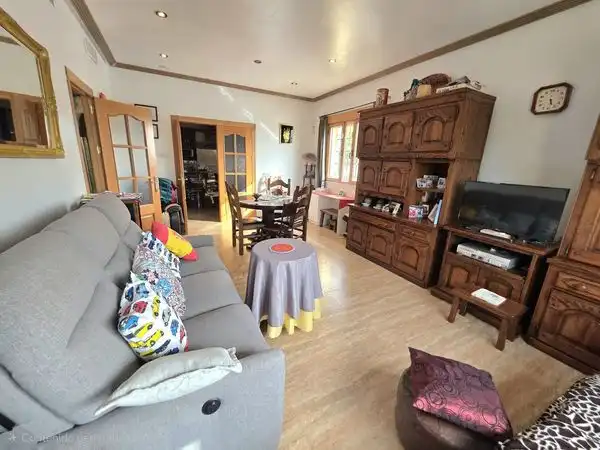 Sala de estar de Finca rústica en venta en Pulpí con Aire acondicionado, Jardín privado y Parquet