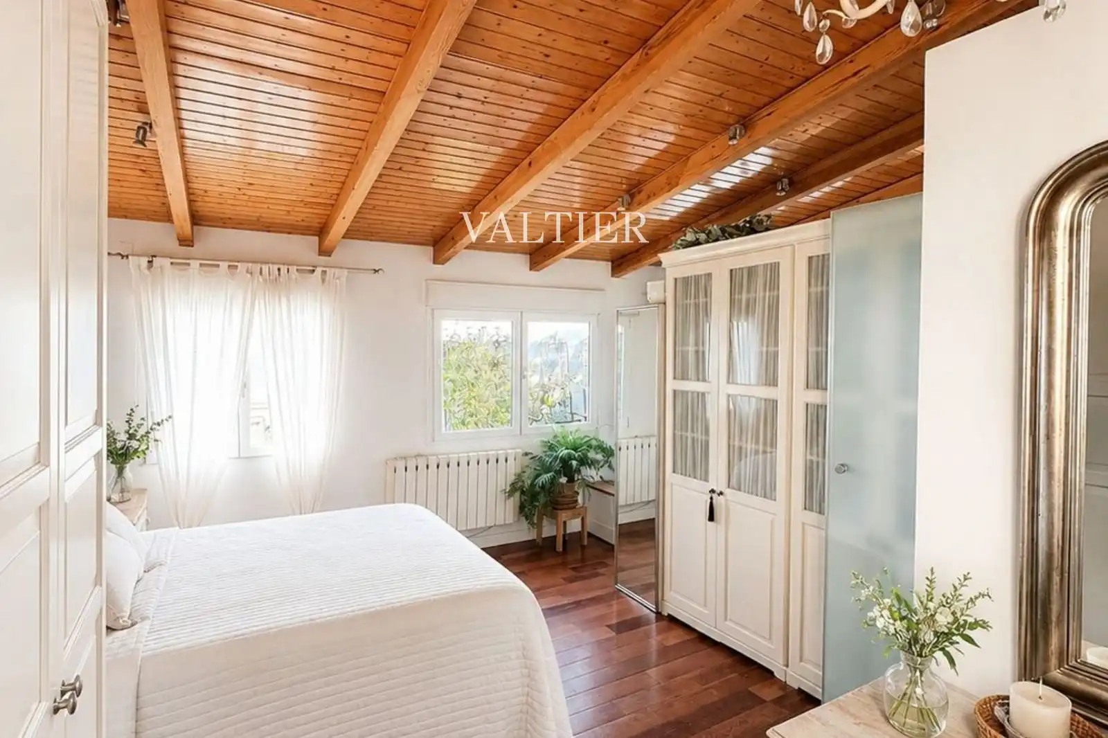 Habitación de Ático de alquiler en Madrid con Aire acondicionado, Terraza y Amueblado