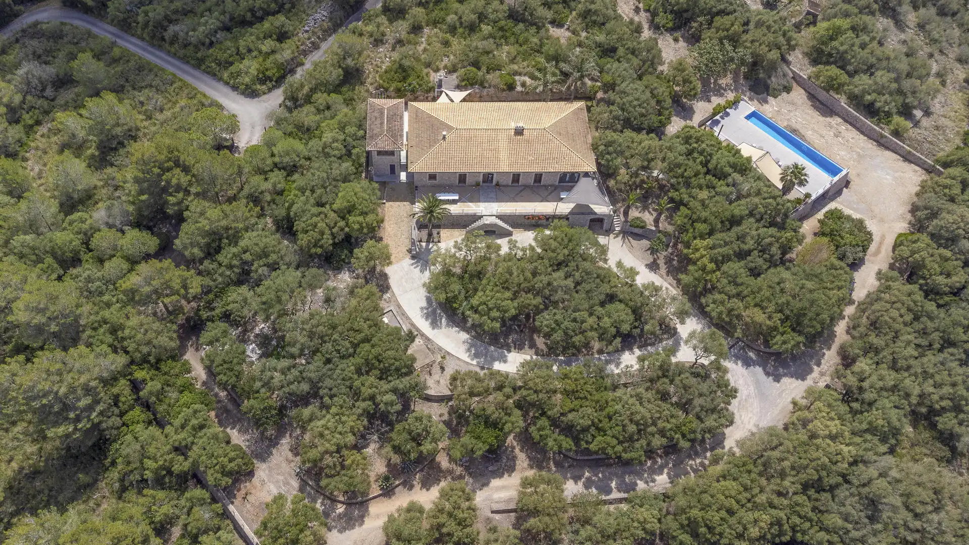 Außenansicht von Country house zum Verkauf in Manacor mit Klimaanlage, Heizung und Terrasse