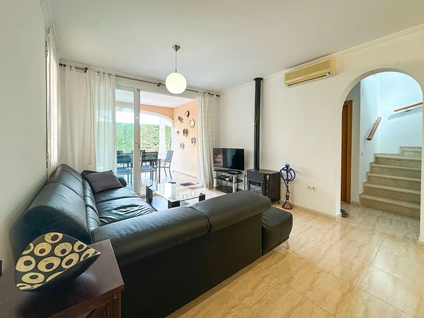 Living room of Houses for sale in Calpe / Calp  with Heating and Swimming Pool