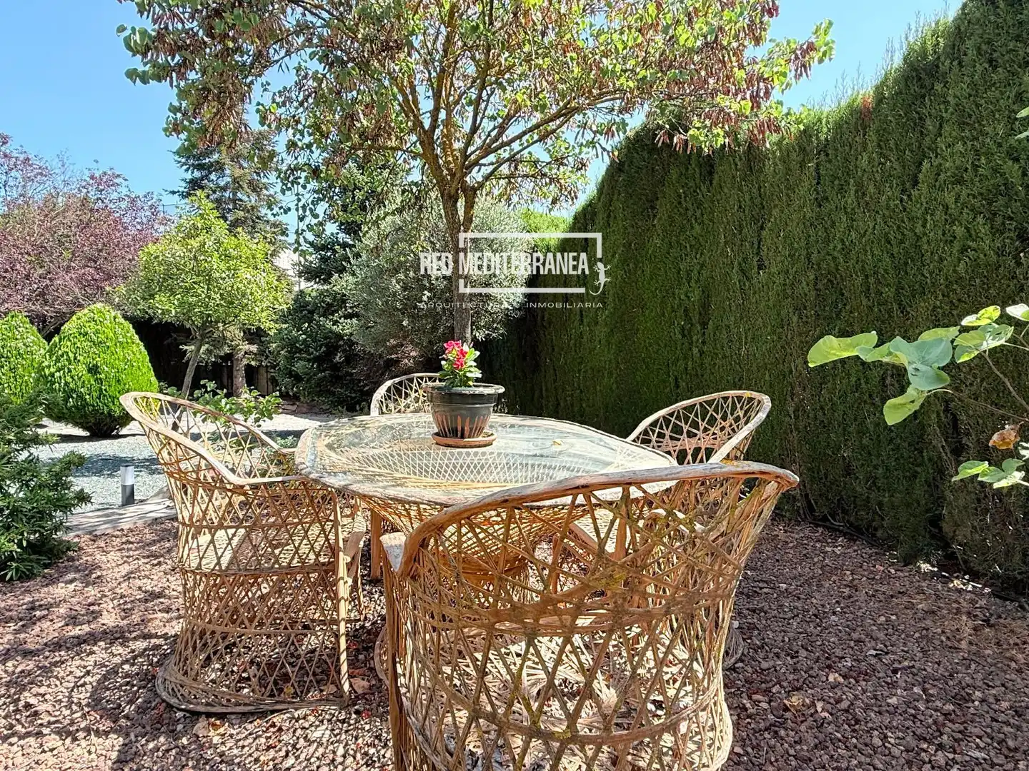 Jardí de Casa o xalet en venda en Banyeres de Mariola amb Calefacció, Jardí privat i Terrassa