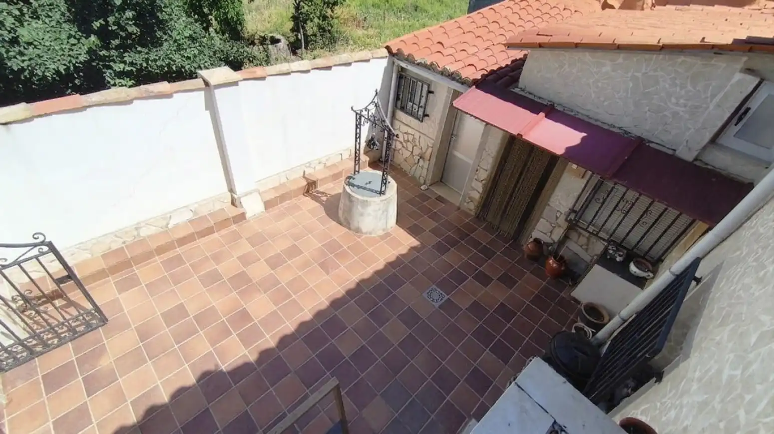 Terrassa de Casa adosada en venda en Grajal de Campos amb Calefacció i Moblat