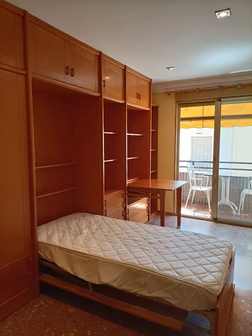 Bedroom of Flat for sale in Castellnovo  with Terrace, Furnished and Balcony