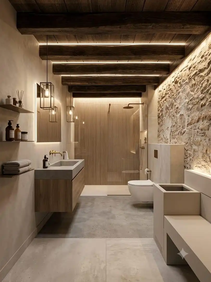 Baño de Finca rústica en venta en Villasur de Herreros, Burgos