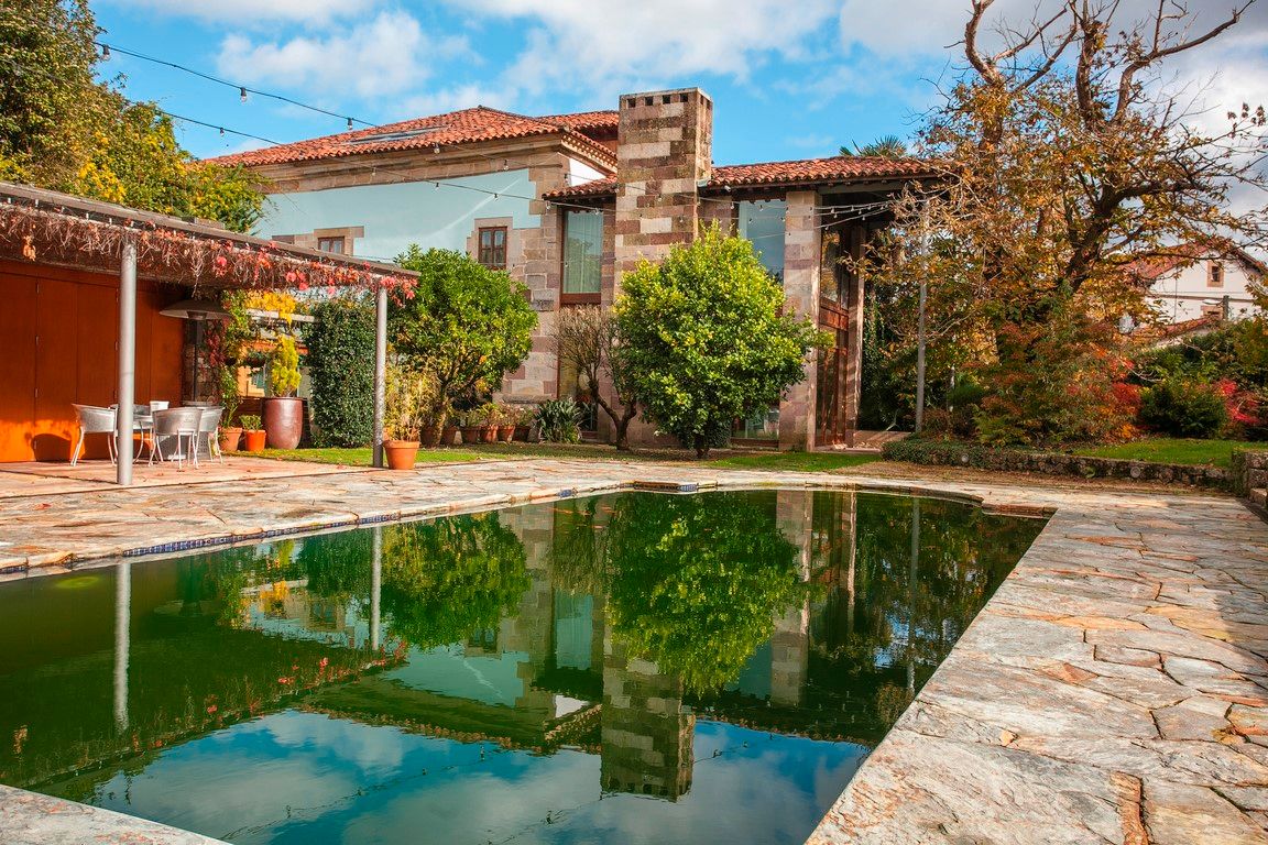 Swimming pool of House or chalet for sale in Mazcuerras  with Heating, Private garden and Terrace