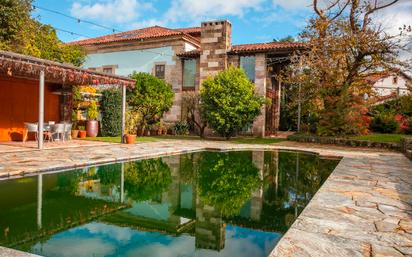 Piscina de Casa o xalet en venda en Mazcuerras amb Calefacció, Jardí privat i Terrassa