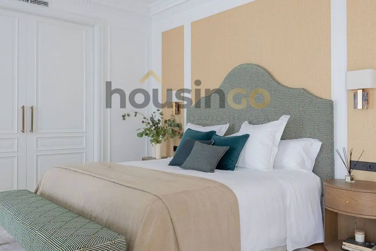 Bedroom of Flat for sale in Madrid  with Air Conditioner, Heating and Parquet flooring