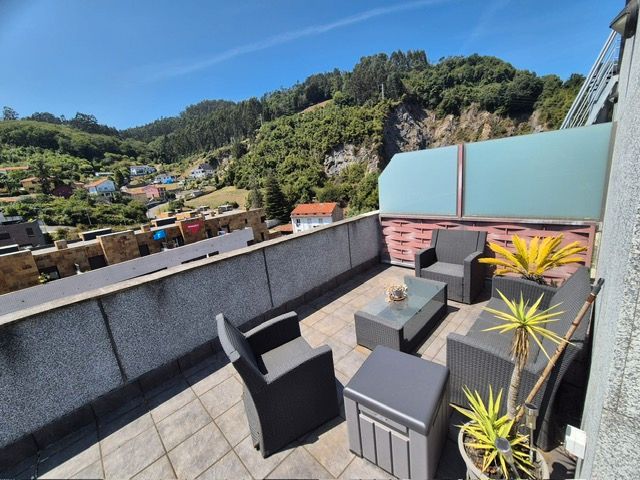 Terrace of Attic for sale in Pravia  with Heating, Terrace and Storage room