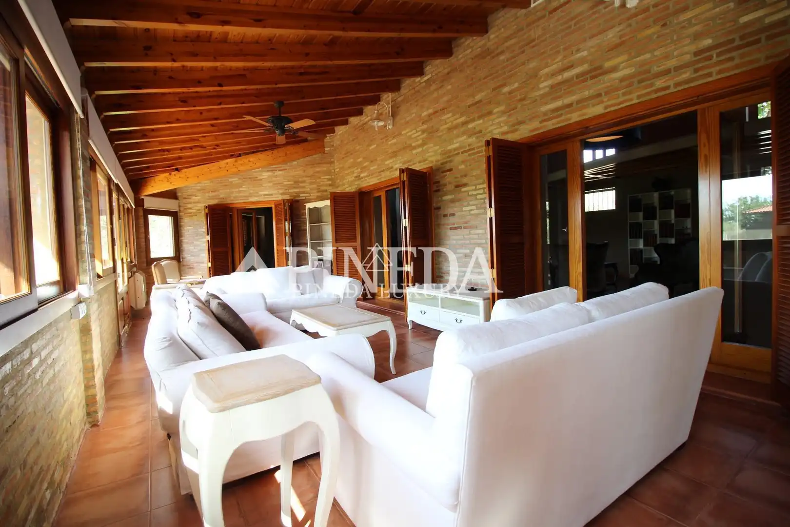 Terrassa de Casa o xalet en venda en El Puig de Santa Maria amb Aire condicionat, Jardí privat i Terrassa