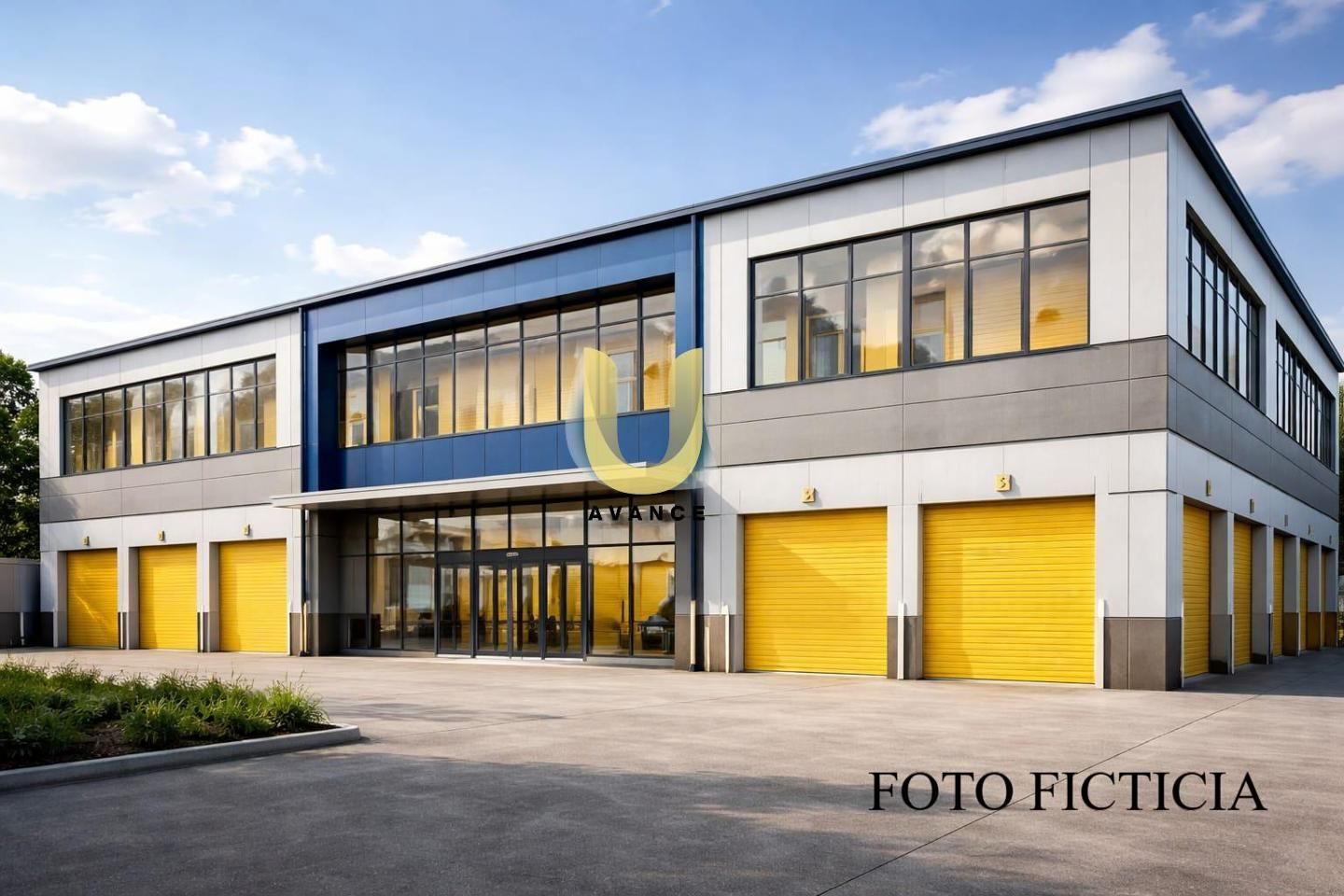 Exterior view of Industrial buildings for sale in Fuenlabrada
