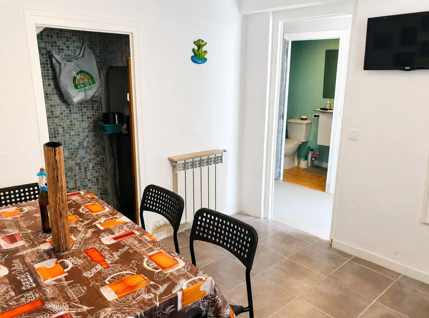 Esszimmer von Country house zum Verkauf in Terrer mit Heizung und Abstellraum