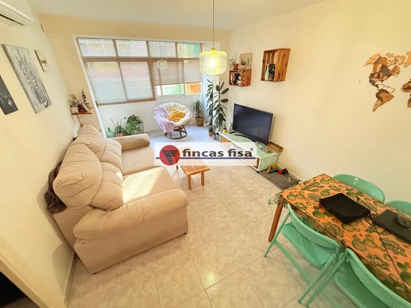 Wohnzimmer von Wohnung zum Verkauf in Premià de Mar mit Klimaanlage und Terrasse