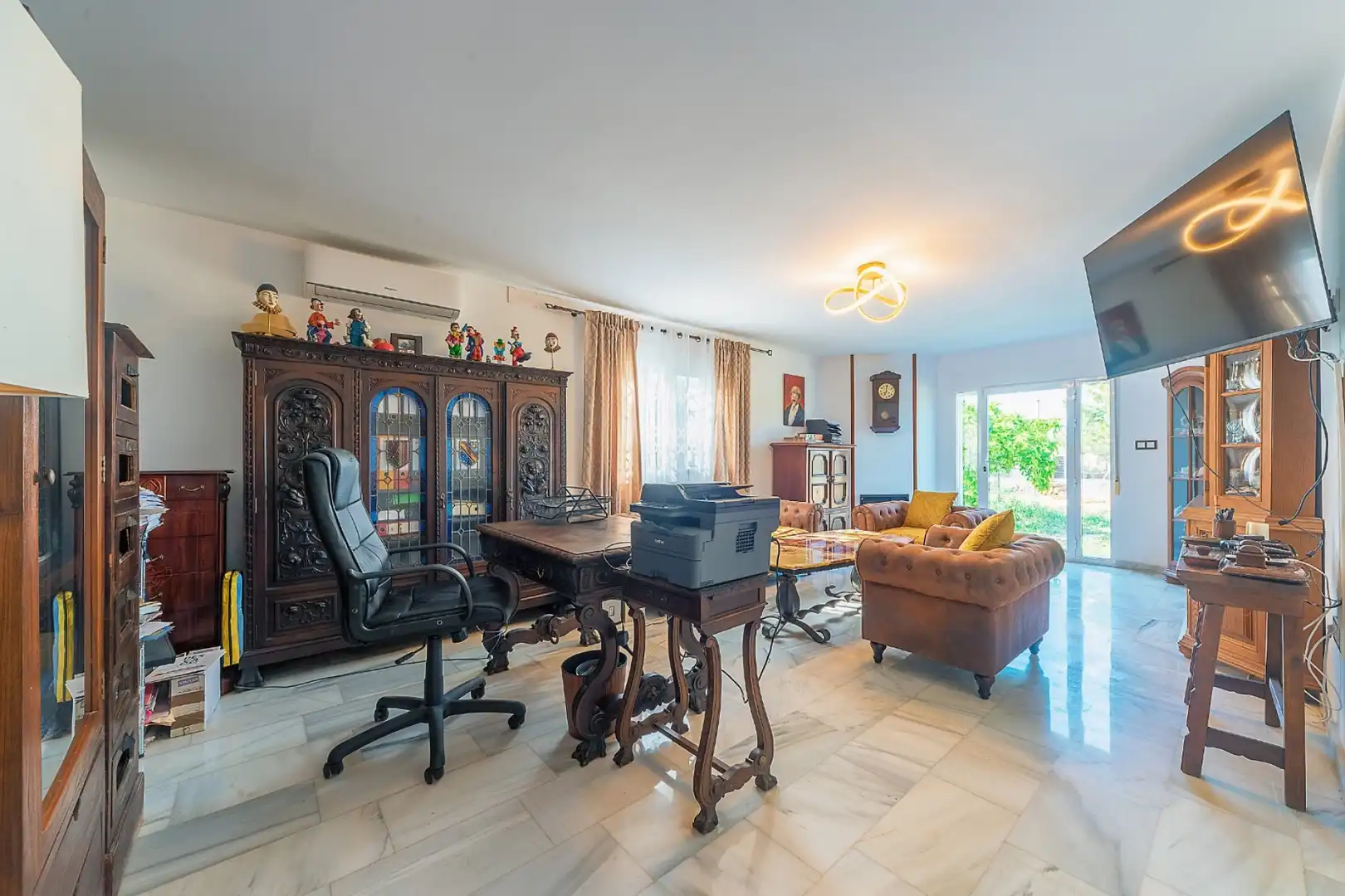 Wohnzimmer von Haus oder Chalet zum Verkauf in Alicante / Alacant mit Schwimmbad