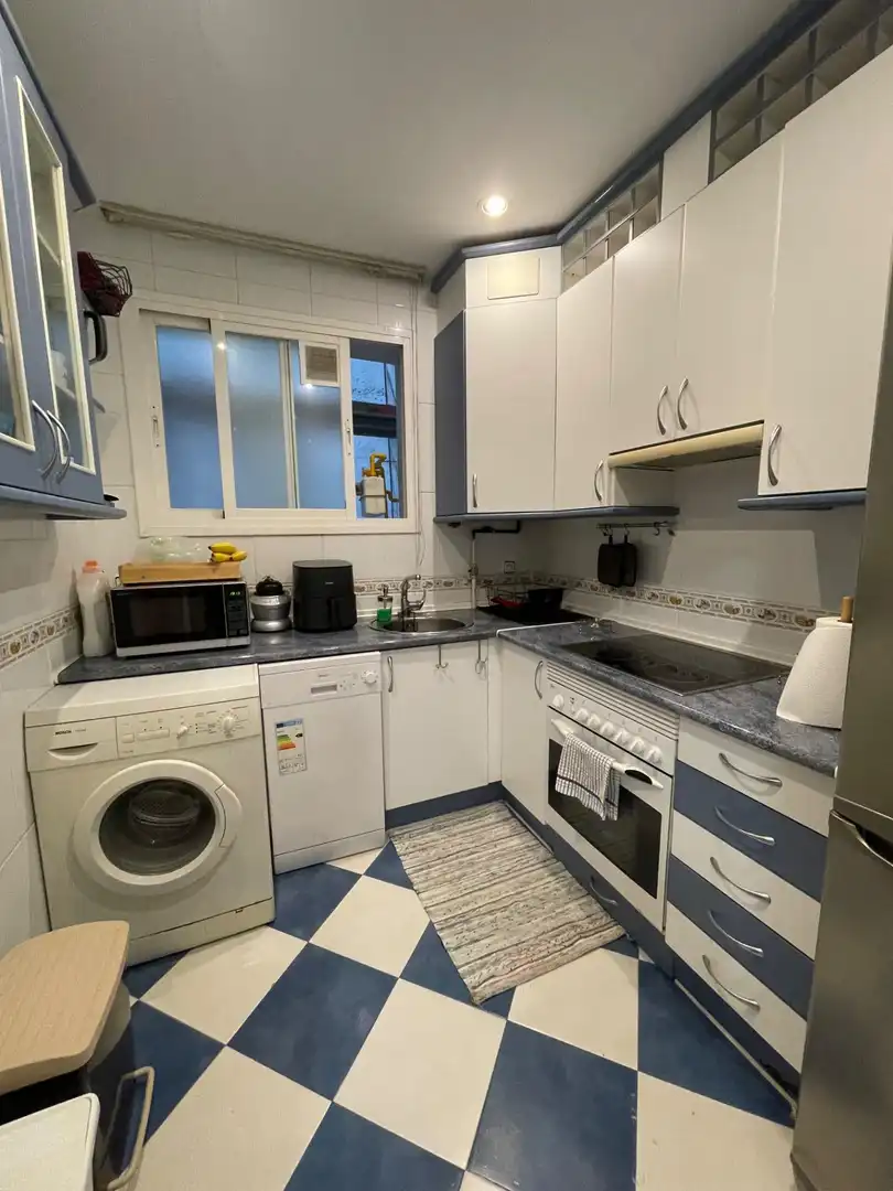 Kitchen of Flat for rent in Madrid  with Heating