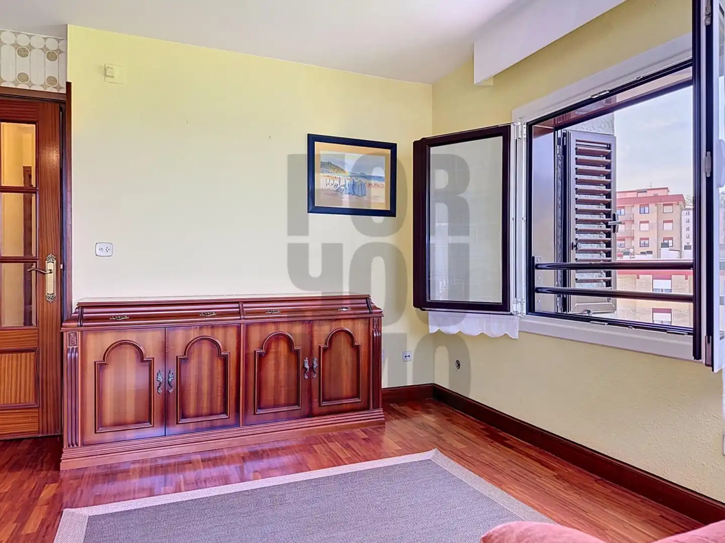 Sala de estar de Piso en venta en Zarautz con Trastero y Balcón