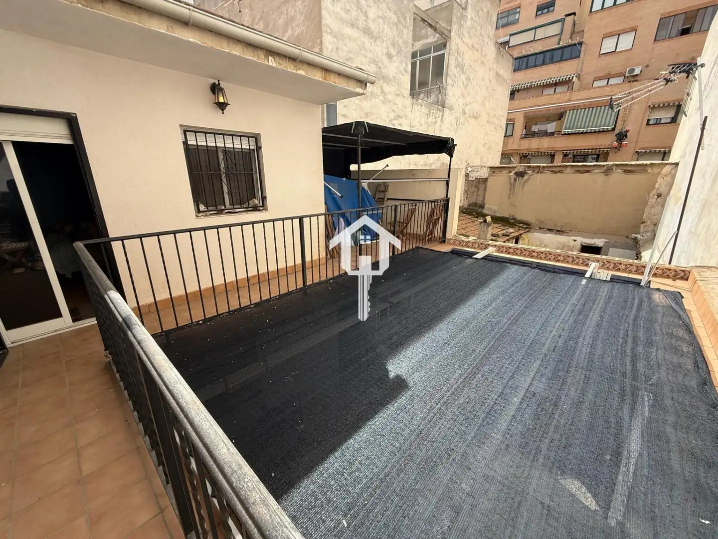 Exterior view of Houses for sale in Alicante / Alacant  with Furnished, Balcony and Jacuzzi