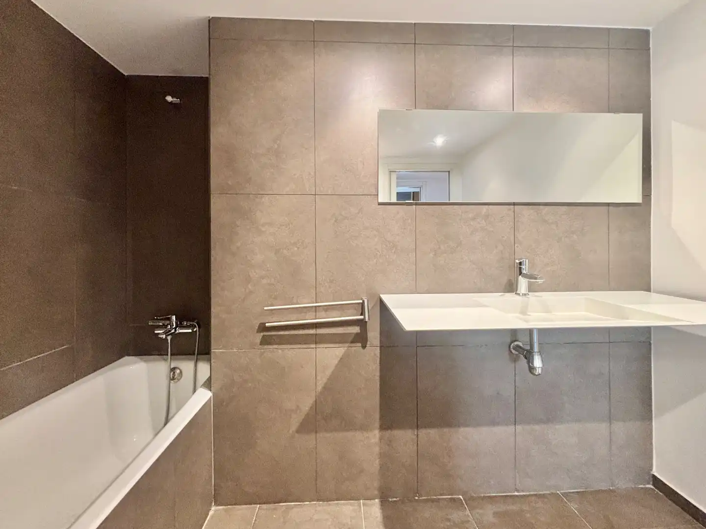 Baño de Ático de alquiler con opción a compra en Ordizia con Calefacción, Parquet y Horno