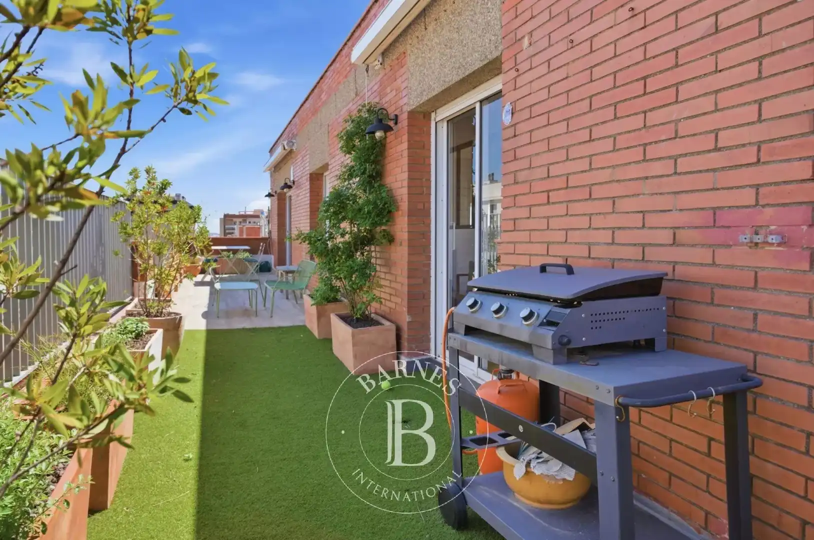 Terrasse von Dachboden zum Verkauf in Barcelona mit Klimaanlage, Heizung und Terrasse