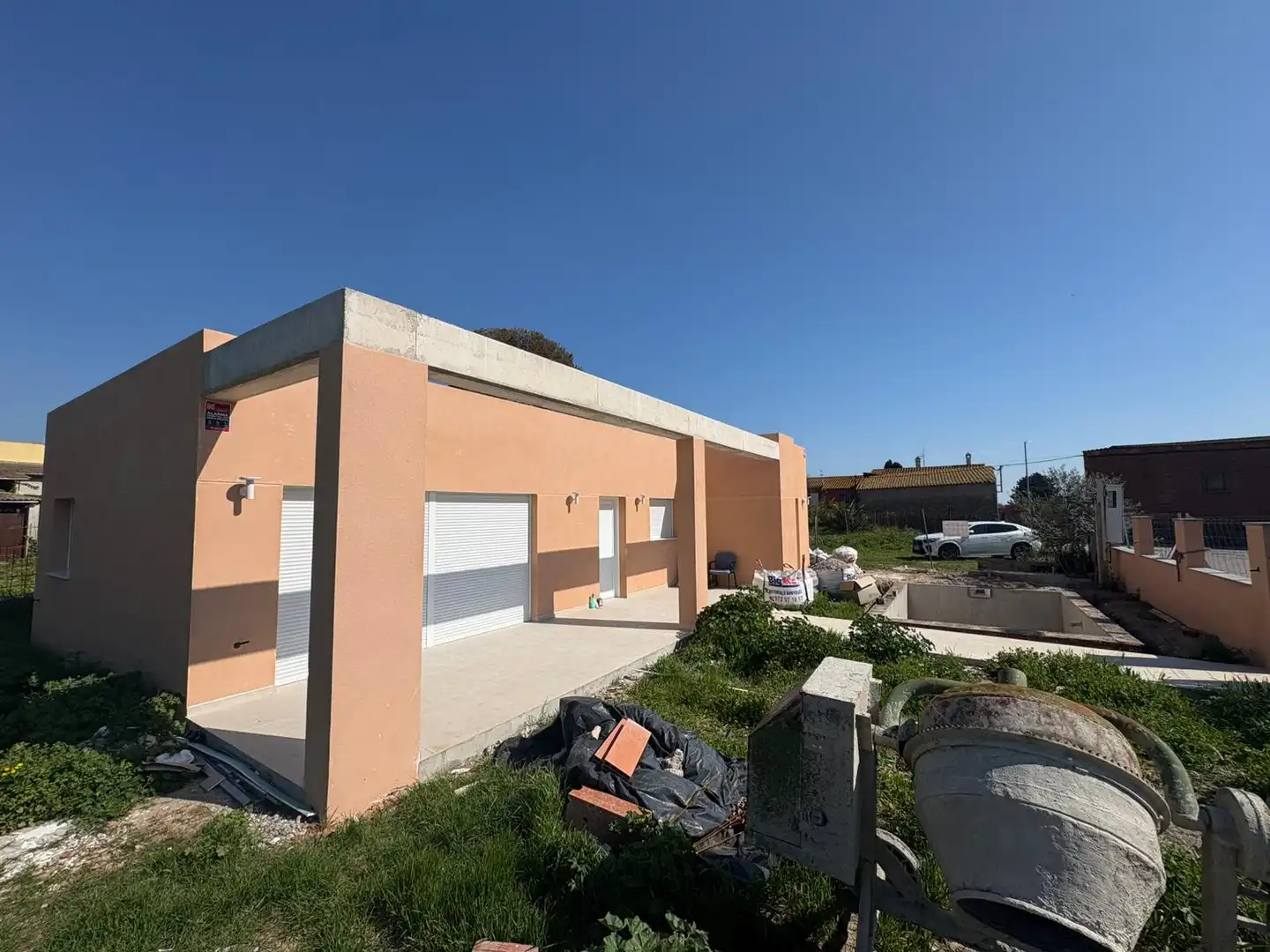 Exterior view of Houses for sale in Vilamacolum  with Air Conditioner, Heating and Private garden