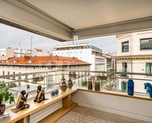 Balcony of Flat to rent in  Madrid Capital  with Air Conditioner, Heating and Terrace