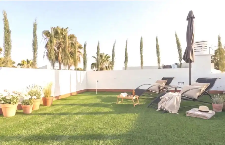 Terraza de Piso en venta en Marbella con Aire acondicionado, Trastero y Amueblado