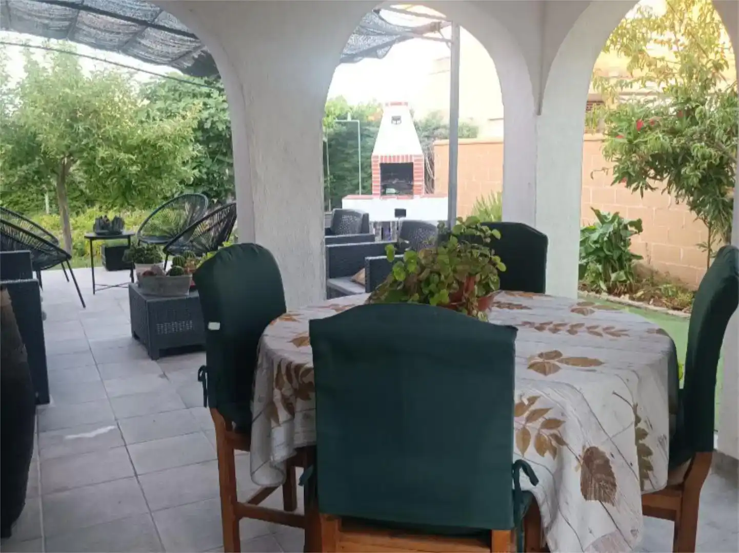 Terrassa de Finca rústica en venda en Villamayor amb Piscina