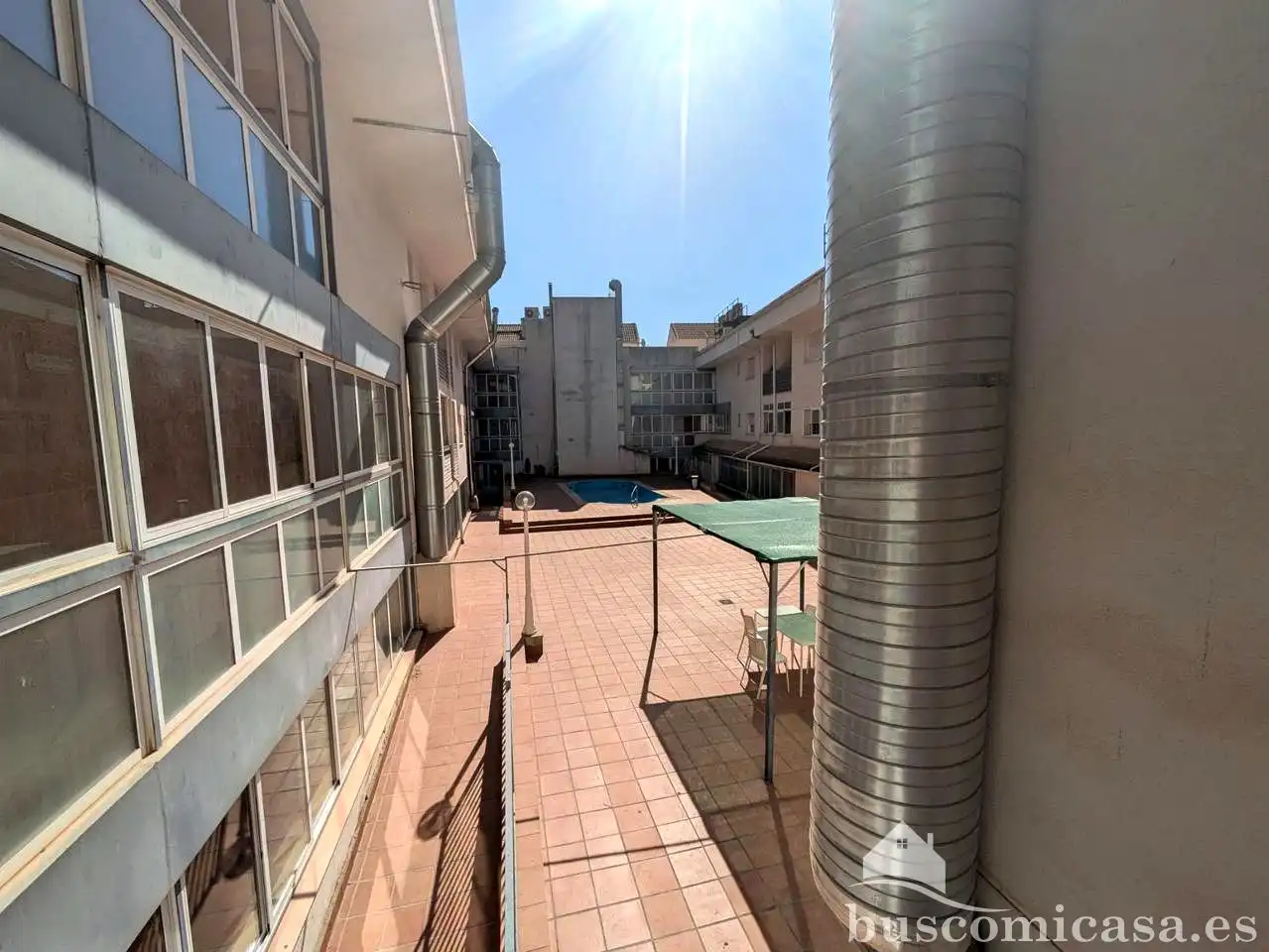 Terrace of Flat for rent in Linares  with Air Conditioner and Furnished