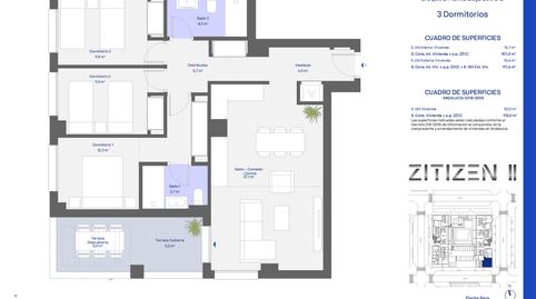 Photo 2 of Flat for sale in Parcela R. Sector Sanchez Blanca, Distrito Zeta - Recinto Ferial Cortijo de Torres, Málaga Capital