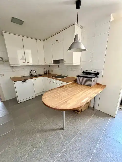 Kitchen of Flat for rent in Madrid  with Heating, Parquet flooring and Terrace