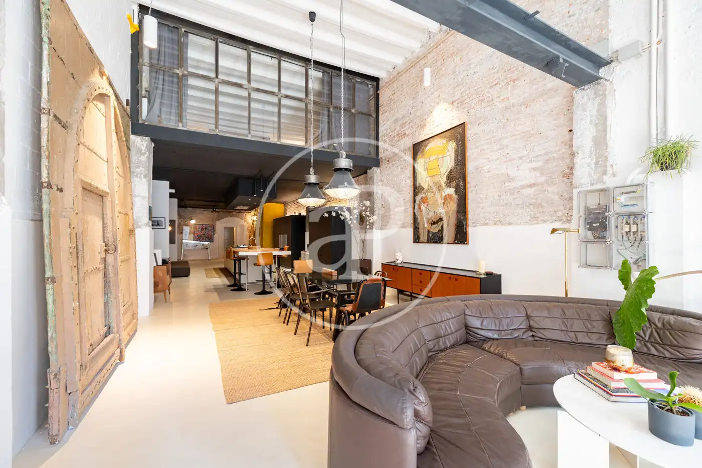 Living room of Lofts for sale in Barcelona  with Air Conditioner and Heating