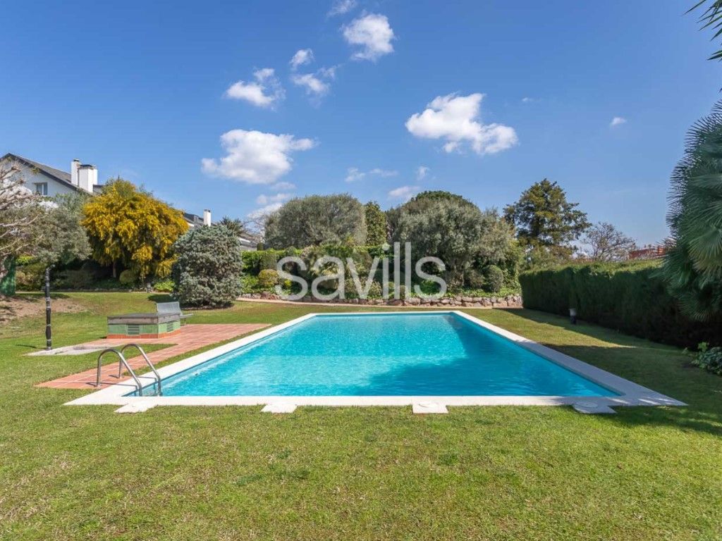 Piscina de Casa o chalet en venta en  Barcelona Capital con Jardín privado, Terraza y Piscina