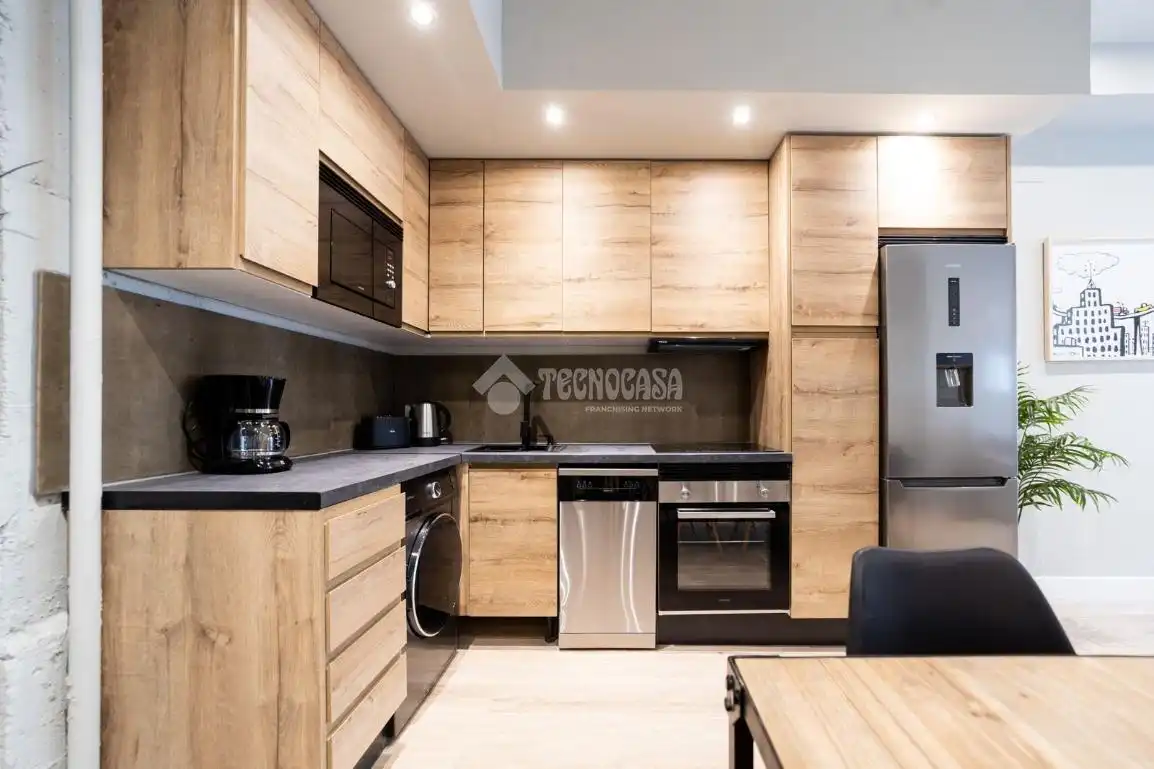 Kitchen of Flat for sale in Madrid