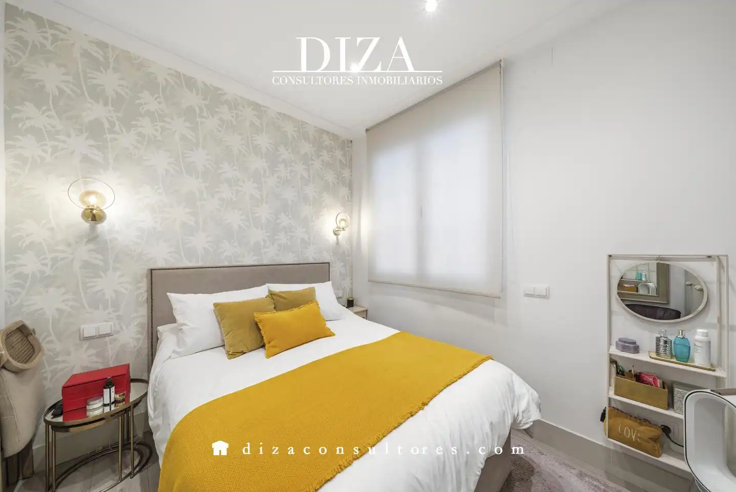Schlafzimmer von Wohnung zum Verkauf in Madrid mit Klimaanlage, Heizung und Balkon