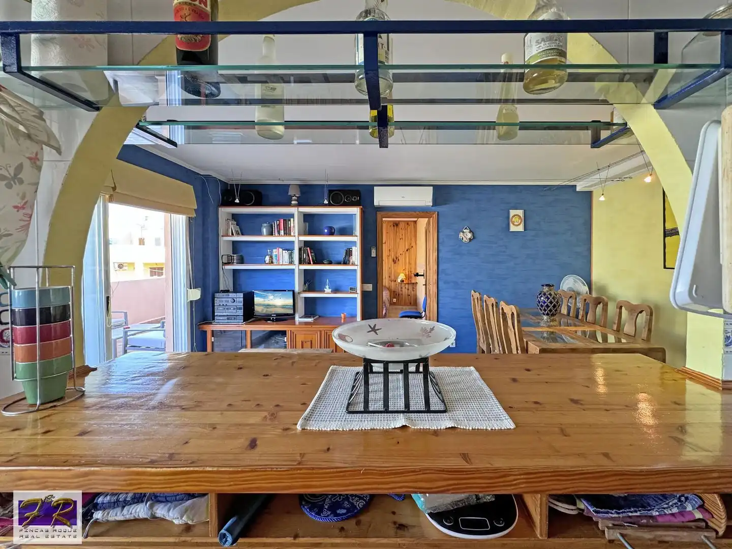 Dining room of Attic for sale in Alcúdia  with Air Conditioner, Terrace and Furnished