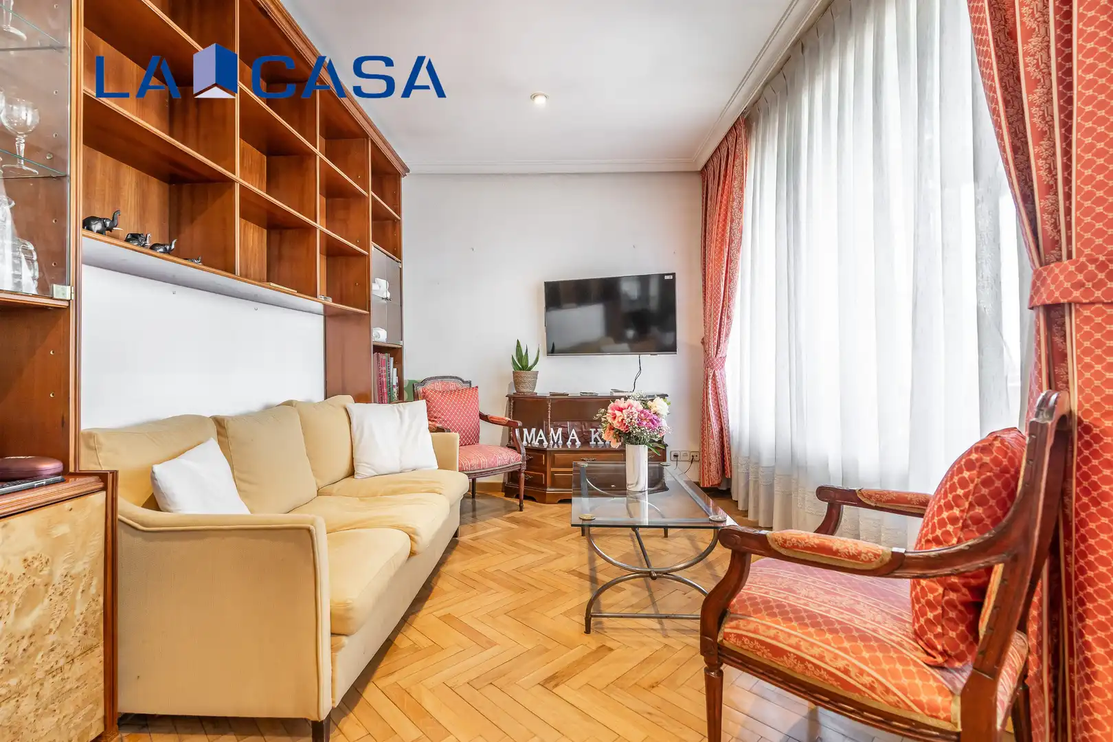 Sala de estar de Piso en venta en Madrid con Calefacción y Terraza
