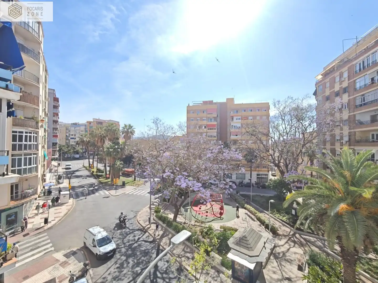 Außenansicht von Wohnung zum Verkauf in Málaga mit Klimaanlage, Heizung und Terrasse