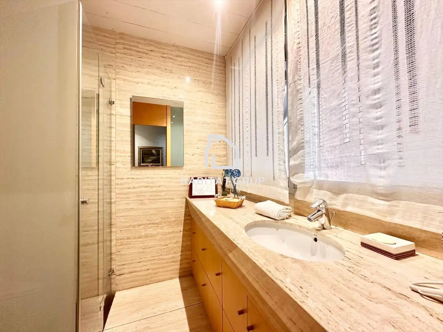 Baño de Casa o chalet en venta en Girona con Aire acondicionado, Calefacción y Jardín privado
