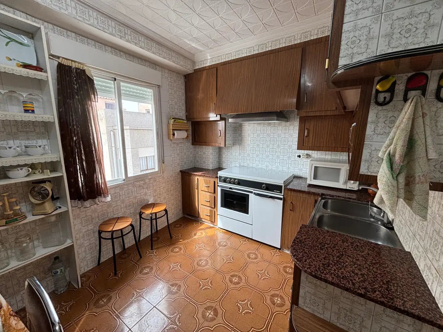 Kitchen of Flat for sale in Santa Pola  with Air Conditioner, Furnished and Washing machine