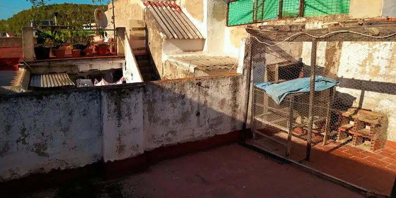 Terrassa de Casa adosada en venda en Gandia amb Terrassa, Traster i Moblat