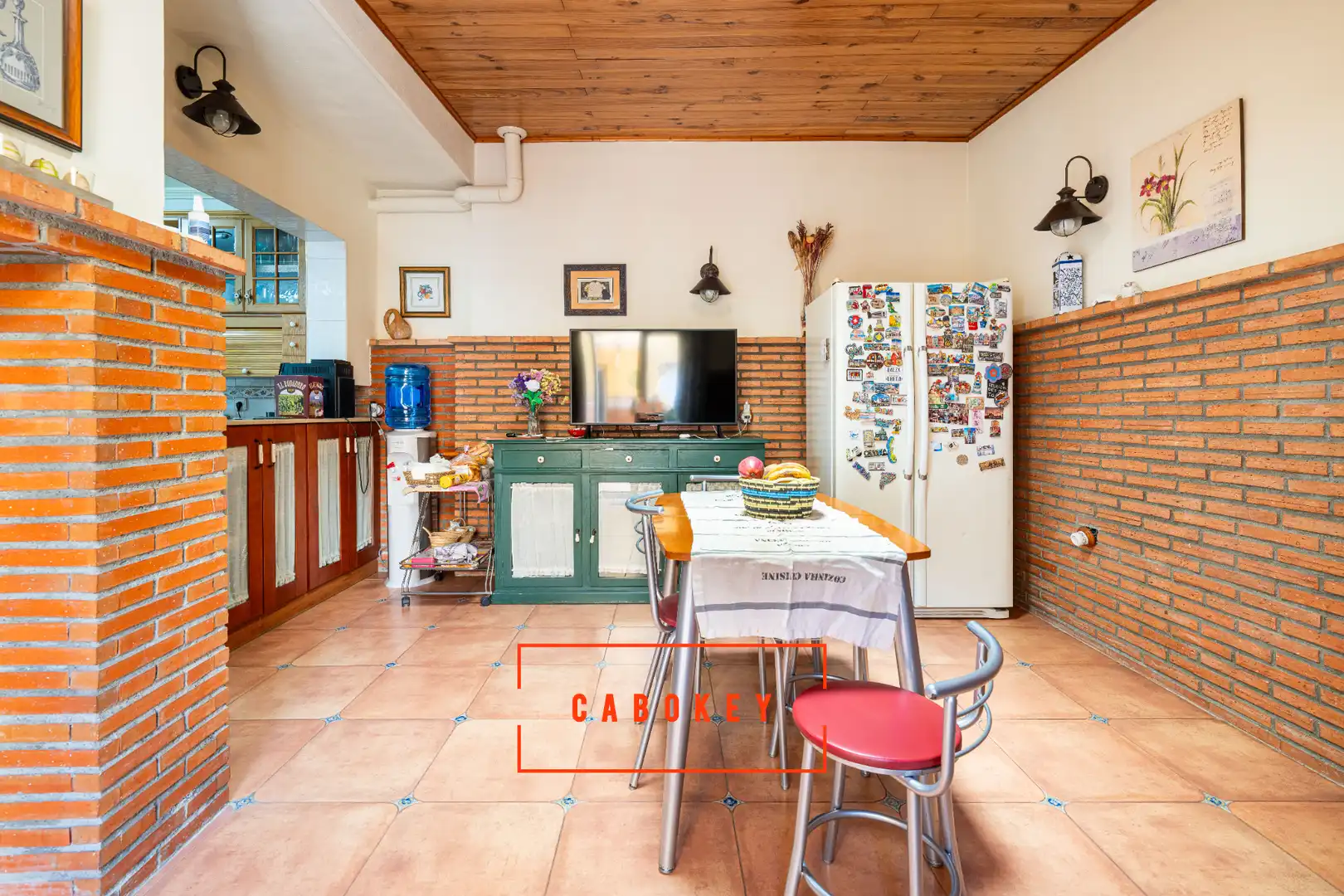 Cocina de Casa o chalet en venta en Huércal de Almería con Aire acondicionado, Calefacción y Jardín privado