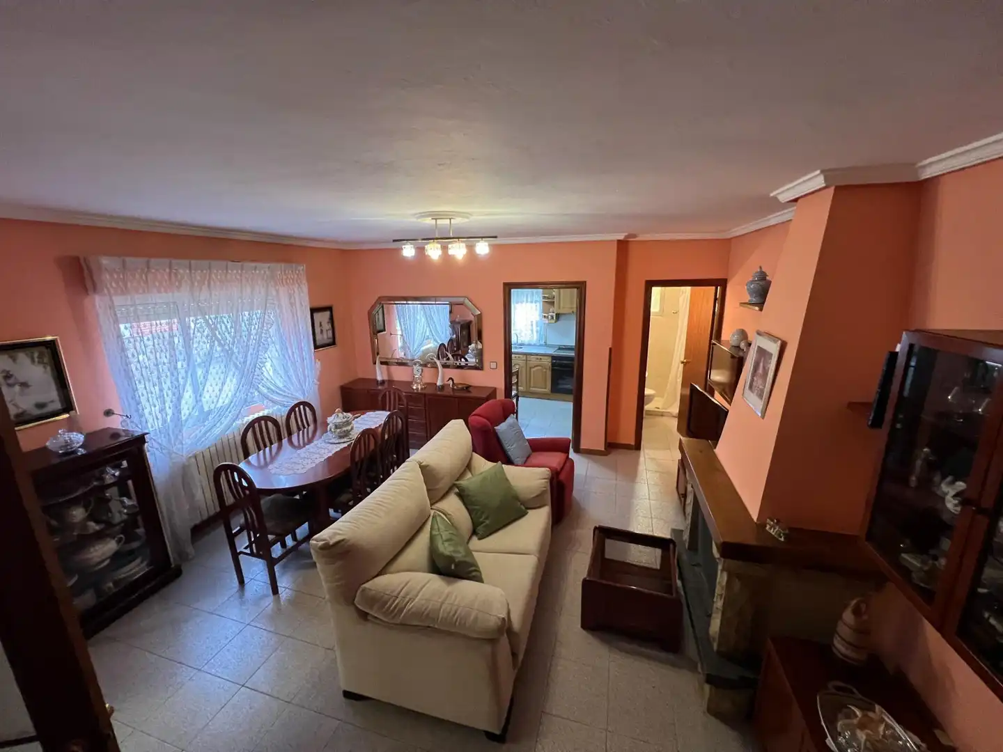 Wohnzimmer von Haus oder Chalet zum Verkauf in Arrabalde mit Terrasse, Abstellraum und Möbliert