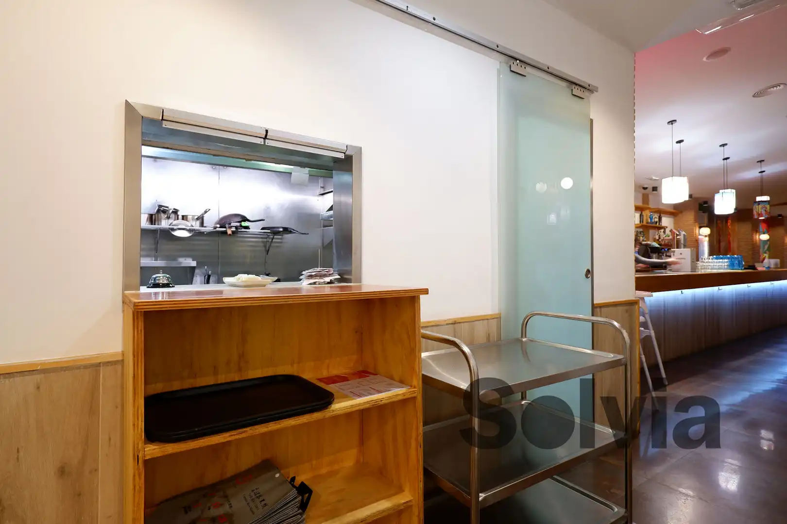 Cocina de Local en traspaso en Valencia con Aire acondicionado, Calefacción y Terraza