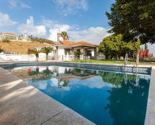 Piscina de Casa o xalet en venda en Málaga Capital amb Aire condicionat, Jardí privat i Terrassa