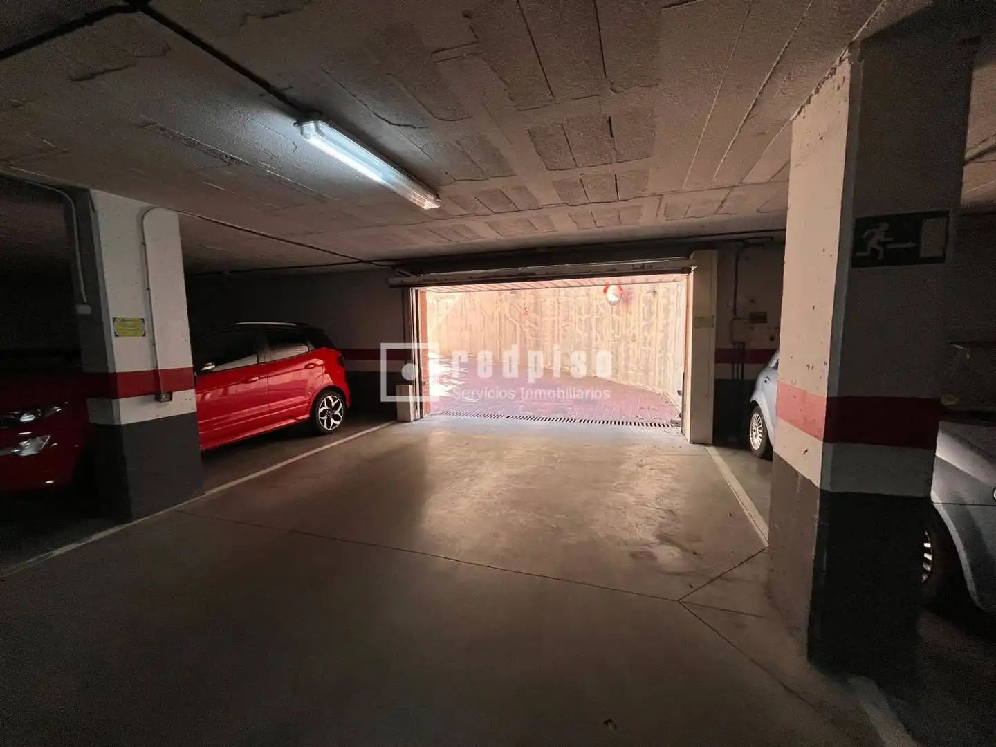 Parking of Flat for sale in Madrid  with Air Conditioner, Heating and Private garden