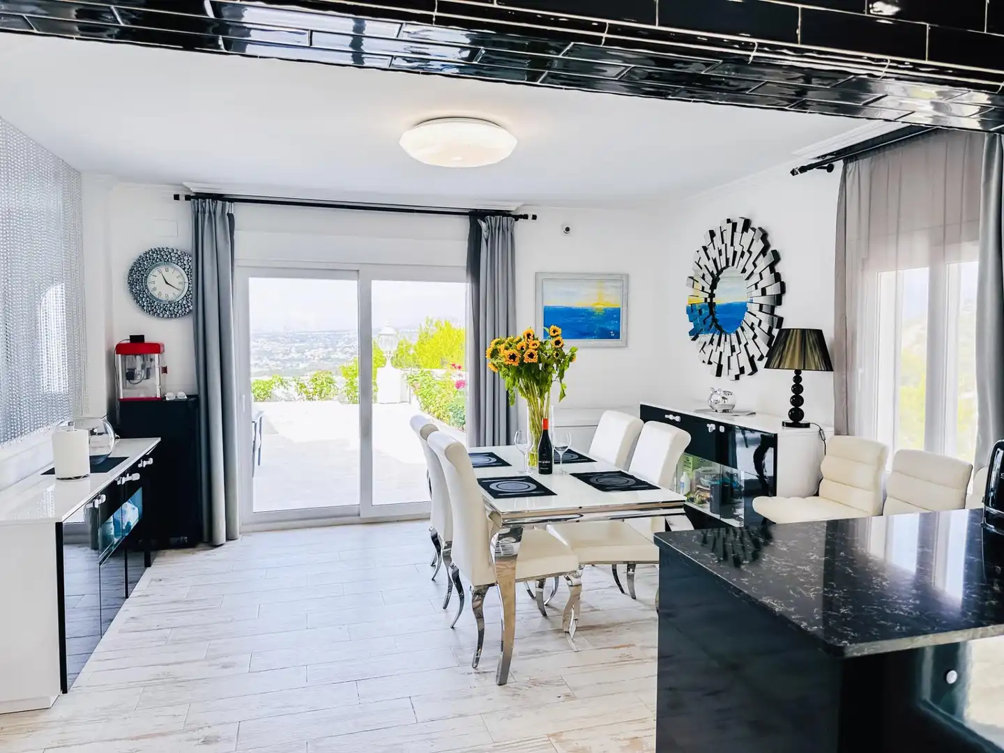 Comedor de Casa o chalet en venta en Altea con Aire acondicionado, Jardín privado y Terraza
