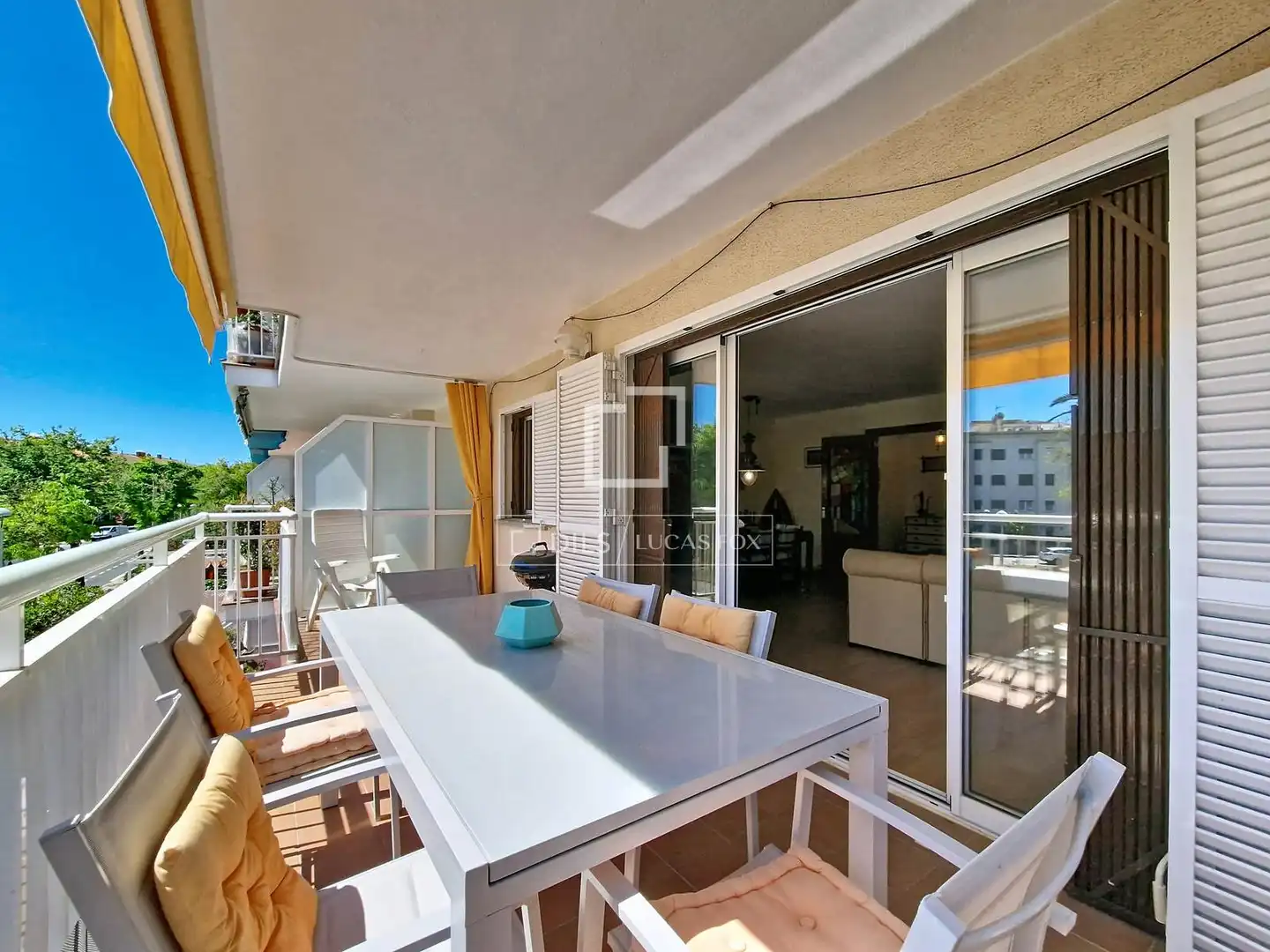 Terrace of Flat for sale in Vilanova i la Geltrú  with Air Conditioner, Heating and Terrace