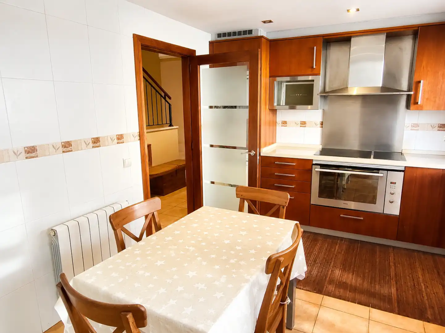 Cocina de Casa adosada en venta en Marratxí con Calefacción, Jardín privado y Terraza