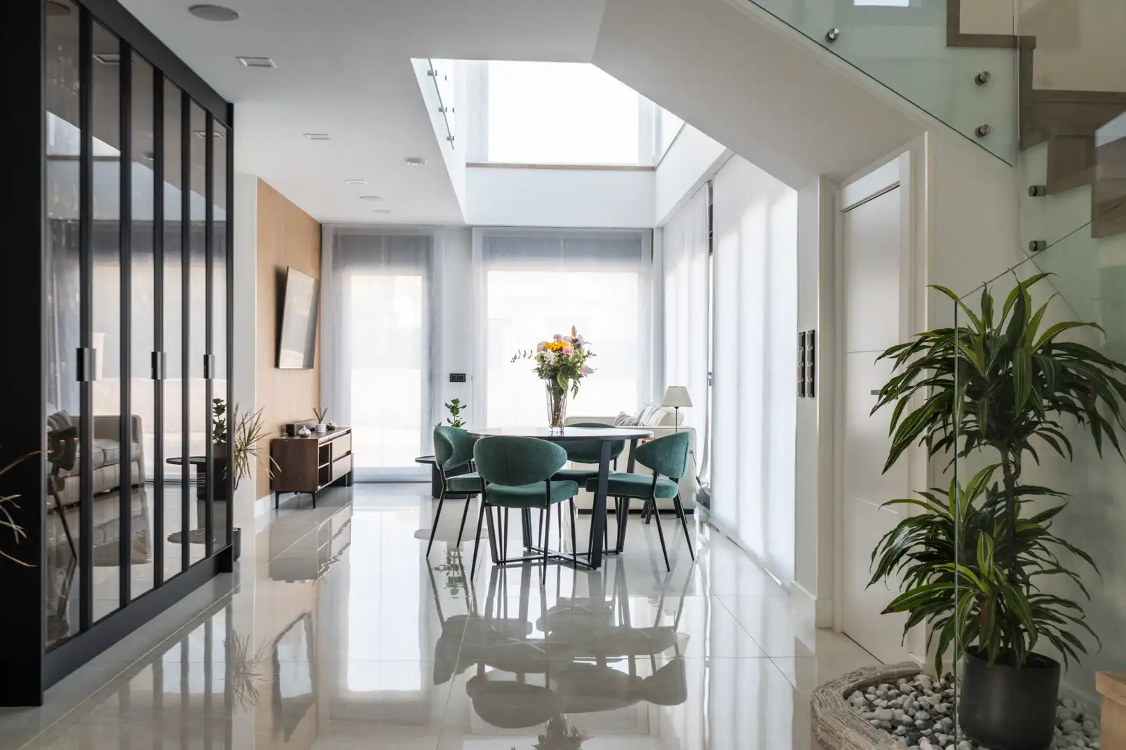 Dining room of Houses for sale in Colmenarejo  with Air Conditioner, Heating and Private garden
