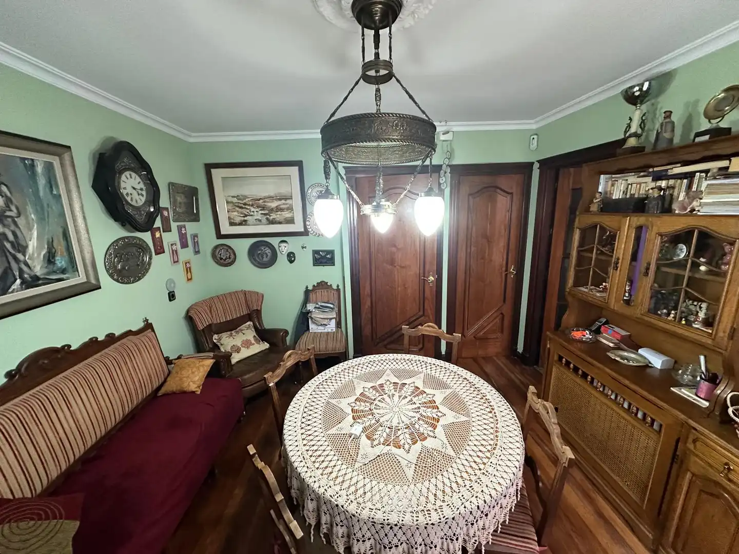 Dining room of Detached homes for sale in Burgos  with Private garden, Terrace and Storage room
